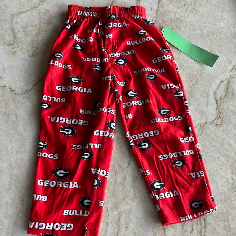 Georgia bulldog pj bottoms